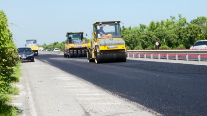 頭頂烈日，公路人用汗水鋪就坦途——路橋附屬工程的建筑勞務分包紀實